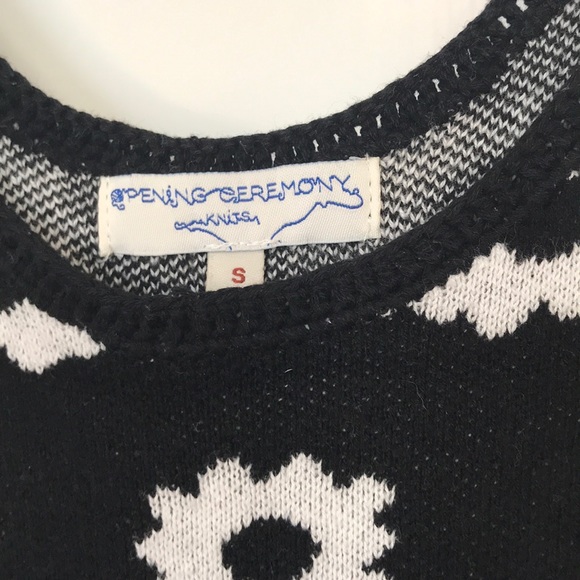 Opening Ceremony floral knit dress - Picture 2 of 6